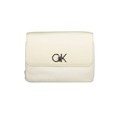 Calvin Klein laukku - Beige Polyester Handbag
