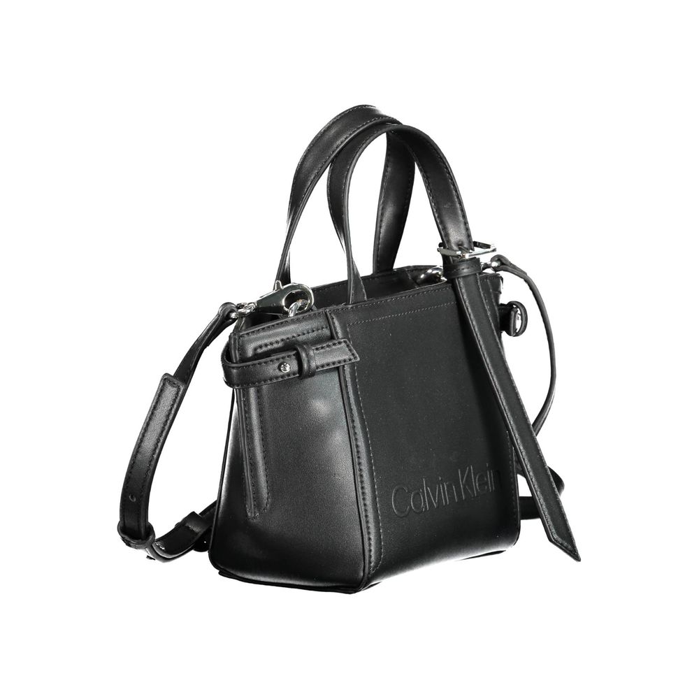 Calvin Klein laukku - Black Polyester Handbag