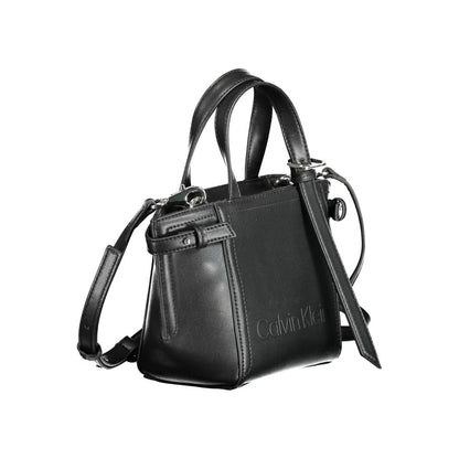 Calvin Klein laukku - Black Polyester Handbag