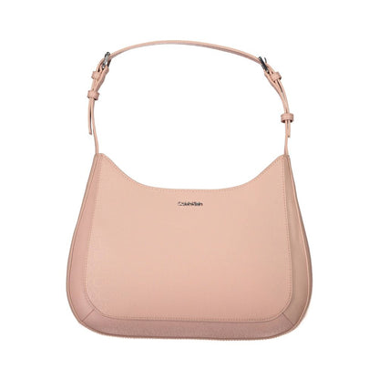 Calvin Klein laukku - Pink Polyester Handbag