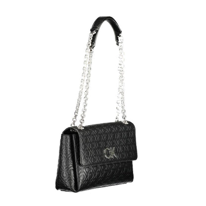 Calvin Klein laukku - Black Polyester Handbag