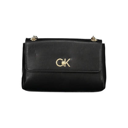 Calvin Klein laukku - Black Polyester Handbag