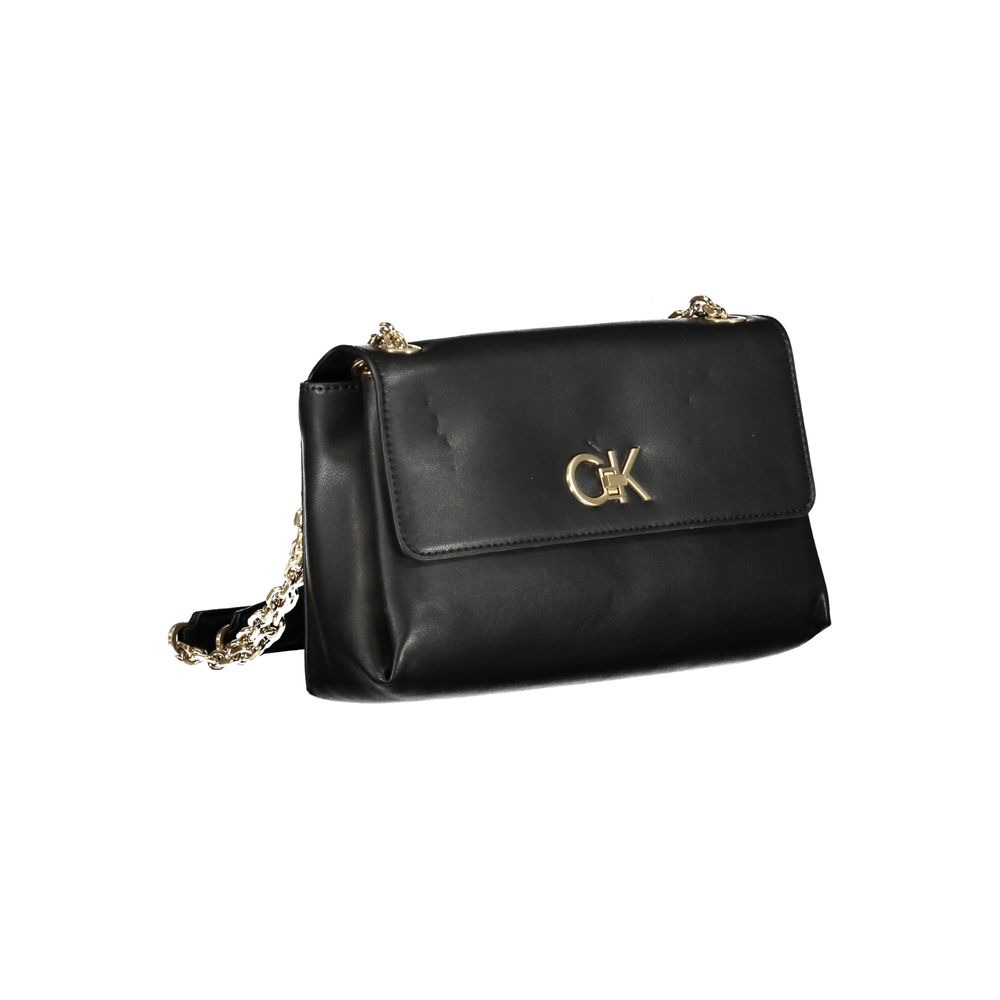 Calvin Klein laukku - Black Polyester Handbag