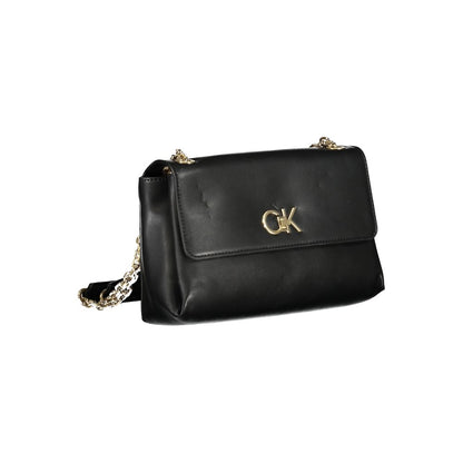 Calvin Klein laukku - Black Polyester Handbag