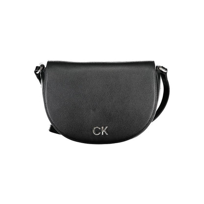 Calvin Klein laukku - Black Polyethylene Handbag