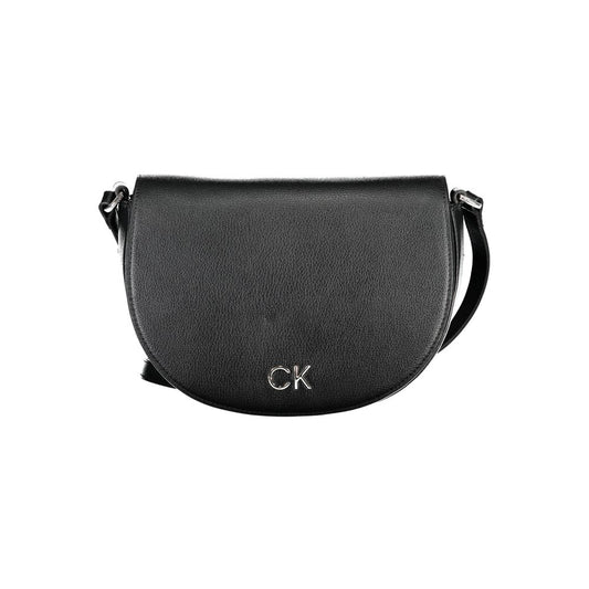 Calvin Klein laukku - Black Polyethylene Handbag