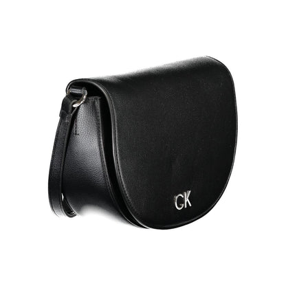 Calvin Klein laukku - Black Polyethylene Handbag
