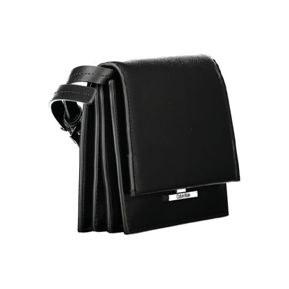 Calvin Klein laukku - Black Polyethylene Handbag