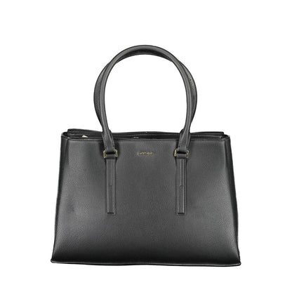 Calvin Klein laukku - Black Polyester Handbag