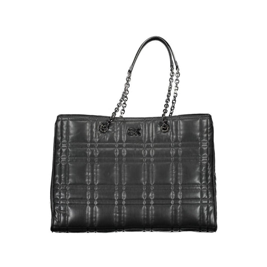 Calvin Klein laukku - Black Polyester Handbag