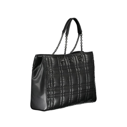 Calvin Klein laukku - Black Polyester Handbag