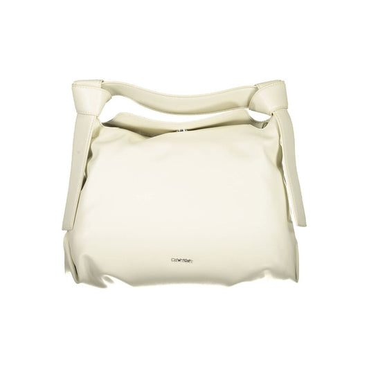 Calvin Klein laukku - Beige Polyester Handbag