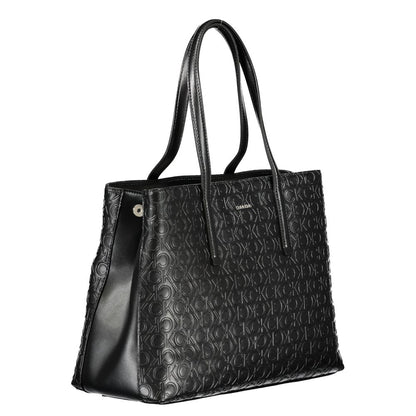 Calvin Klein laukku - Black Polyester Handbag