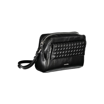 Calvin Klein laukku - Black Polyester Handbag