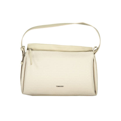 Calvin Klein laukku - Beige Polyester Handbag