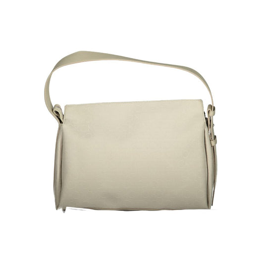 Calvin Klein laukku - Beige Polyester Handbag