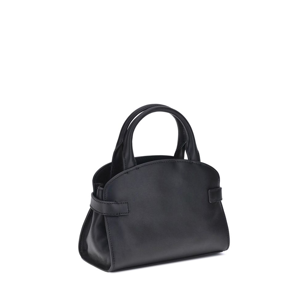 Coccinelle laukku Black Calf Leather Bos Taurus Handbag