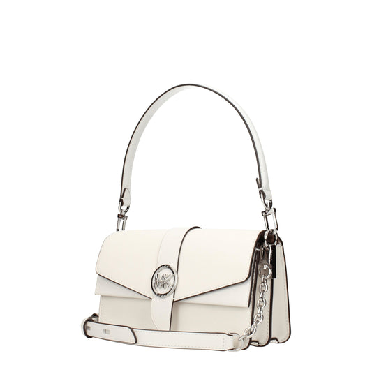 Michael Kors käsilaukku White Leather, uutta mallistoa