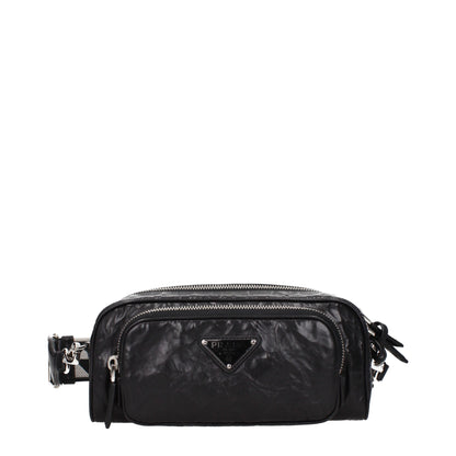 Prada laukku - Black Leather Crossbody Bags