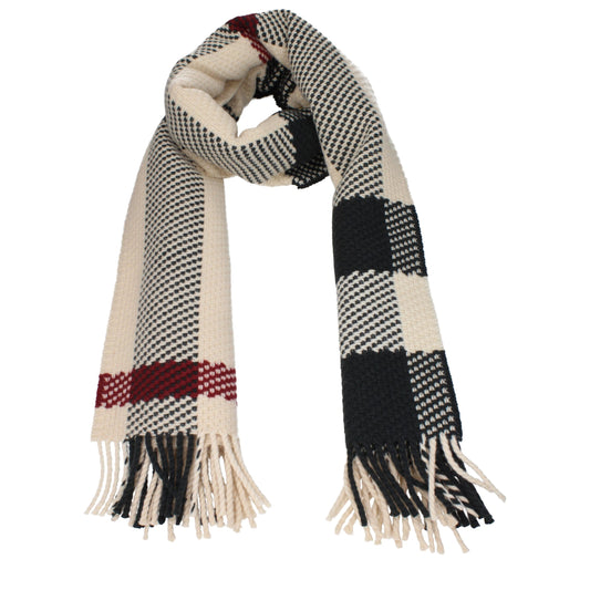 Burberry huivi - Beige Wool Scarves