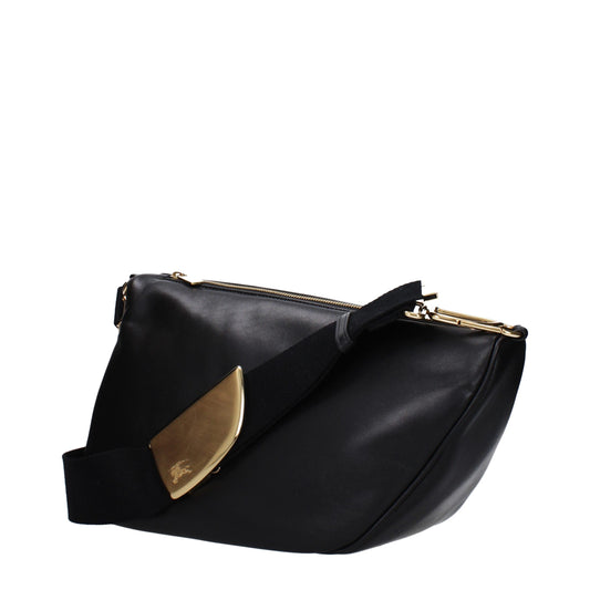 Burberry laukku Black Leather Crossbody Bags