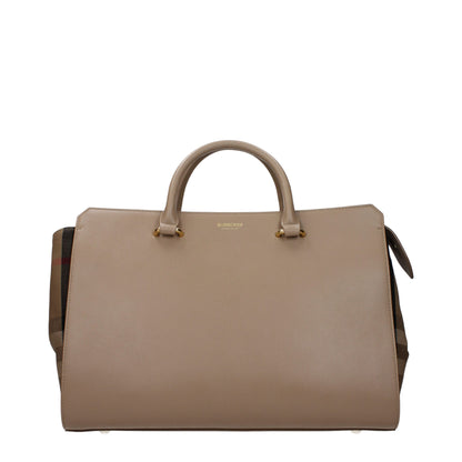 Burberry laukku Beige Leather Handbags