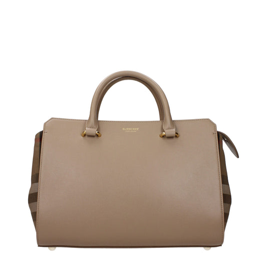 Burberry laukku Beige Leather Handbags