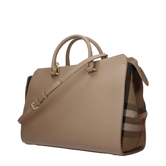 Burberry laukku Beige Leather Handbags