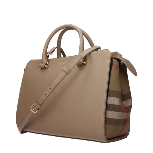 Burberry laukku Beige Leather Handbags