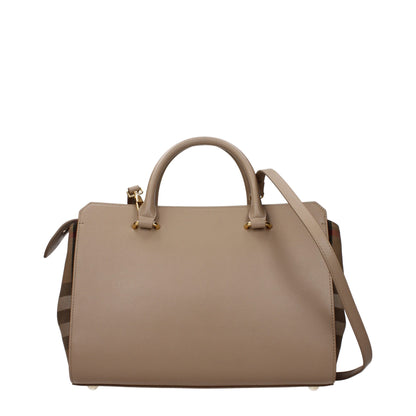Burberry laukku Beige Leather Handbags