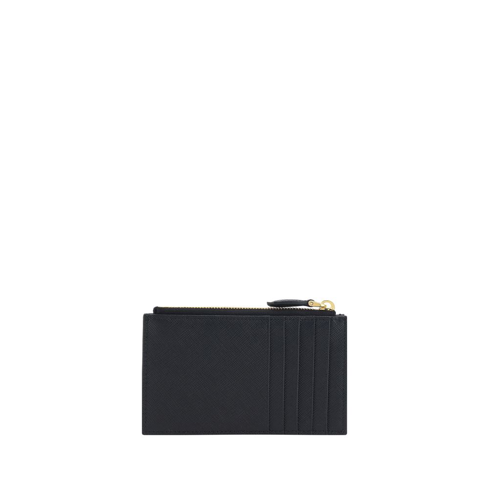 Prada lompakko Black Calf Leather Bos Taurus Wallet