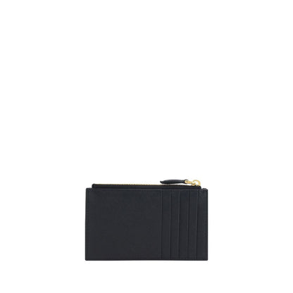 Prada lompakko Black Calf Leather Bos Taurus Wallet