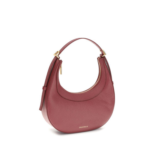 Coccinelle Red Calf Leather Bos Taurus Shoulder Bag
