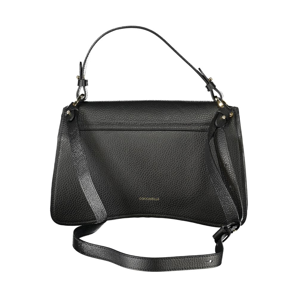 Coccinelle laukku Black Leather Handbag