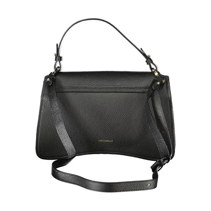 Coccinelle laukku Black Leather Handbag