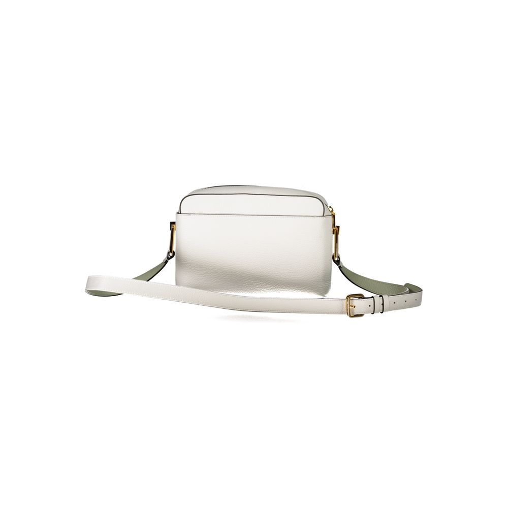 Coccinelle laukku White Leather Handbag