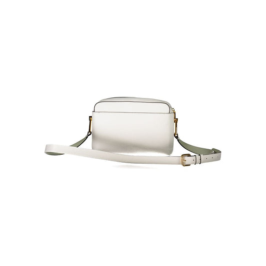 Coccinelle laukku White Leather Handbag
