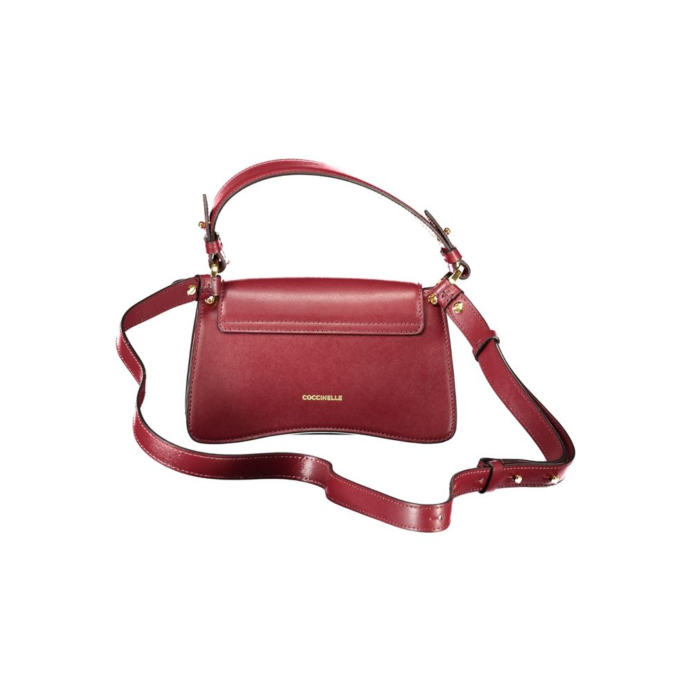 Coccinelle laukku Red Leather Women Handbag