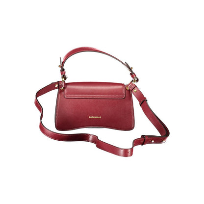 Coccinelle laukku Red Leather Women Handbag