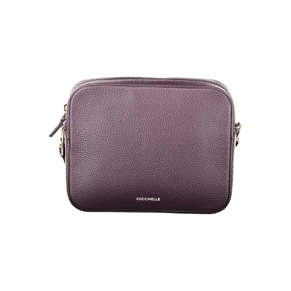 Coccinelle bag Purple Leather Women Handbag