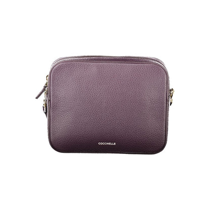 Coccinelle bag Purple Leather Women Handbag