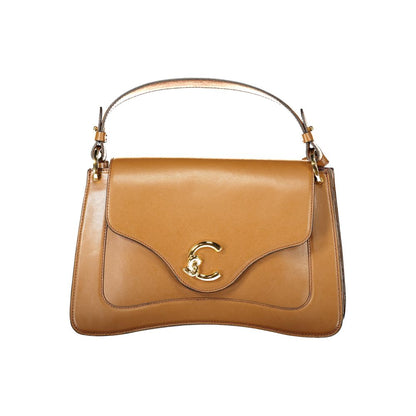 Coccinelle laukku Brown Leather Women Handbag