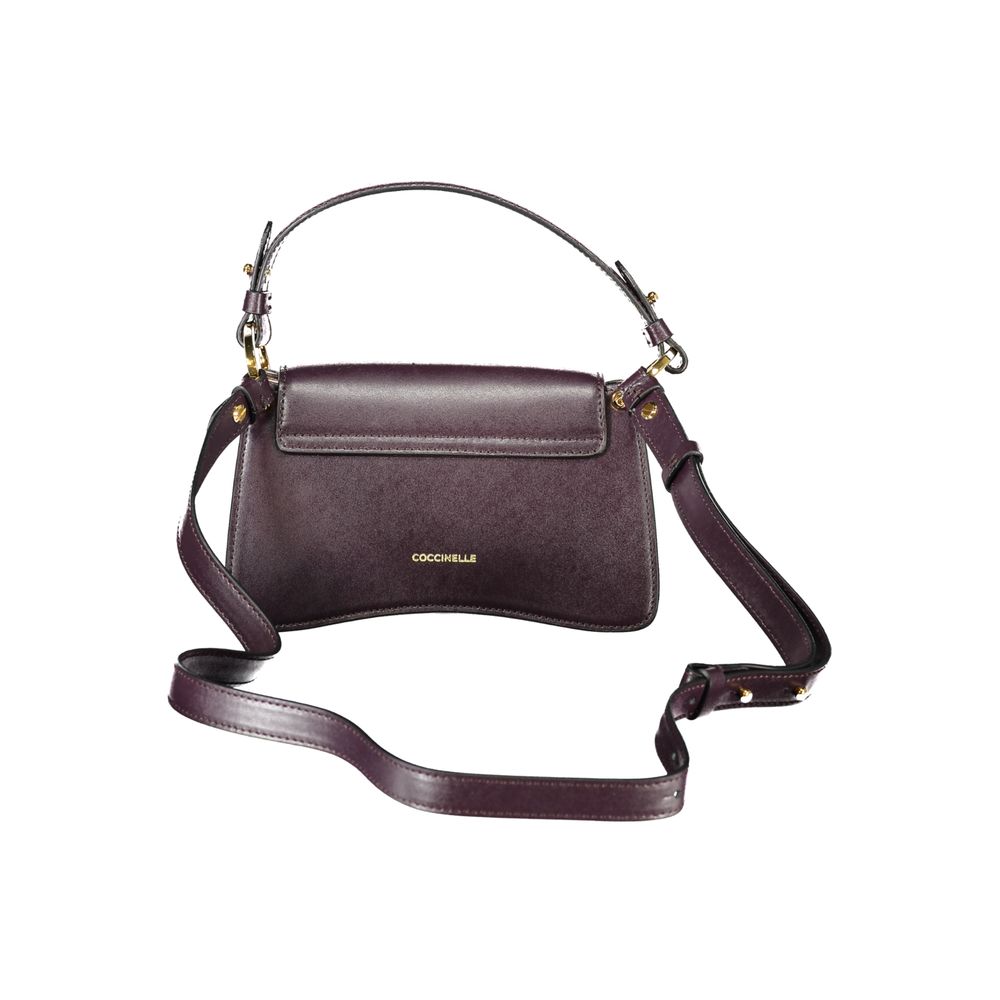 Coccinelle bag Purple Leather Women Handbag
