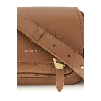 Coccinelle laukku Brown Leather Shoulder Bag