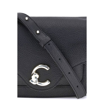 Coccinelle laukku Black Calf Leather Bos Taurus Shoulder Bag