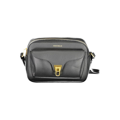 Coccinelle laukku Black Leather Handbag
