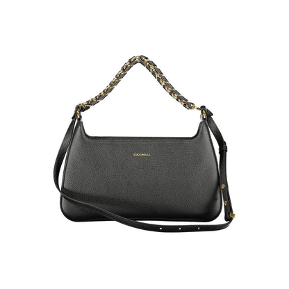 Coccinelle laukku Black Leather Handbag