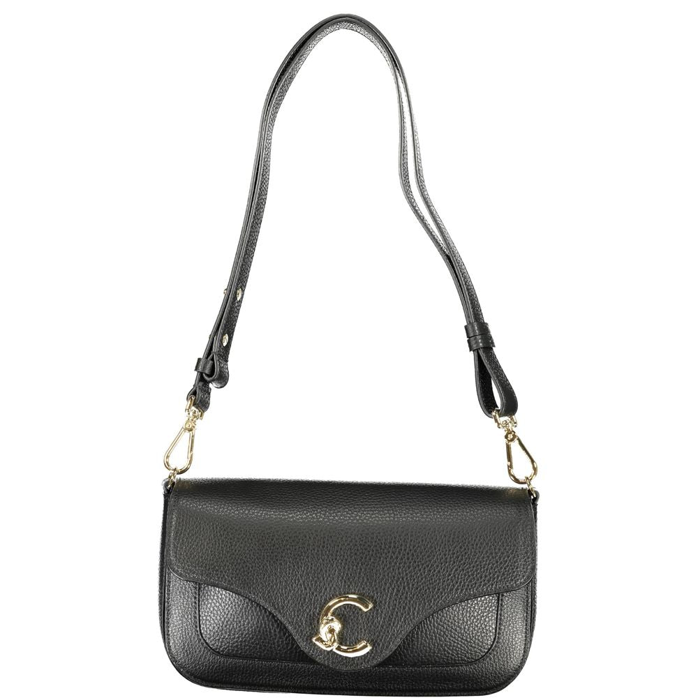 Coccinelle laukku Black Leather Handbag