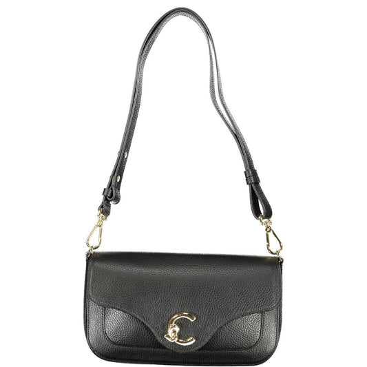 Coccinelle laukku Black Leather Handbag