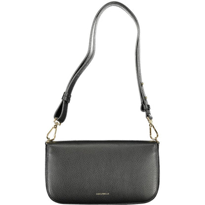Coccinelle laukku Black Leather Handbag